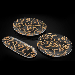 Блюдо для закусок 41х34см IVV Bisanzio Италия фото