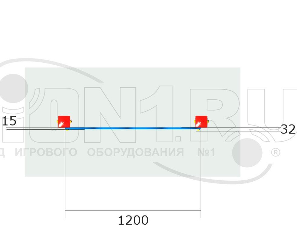 Ограждение детской площадки Космос для улицы