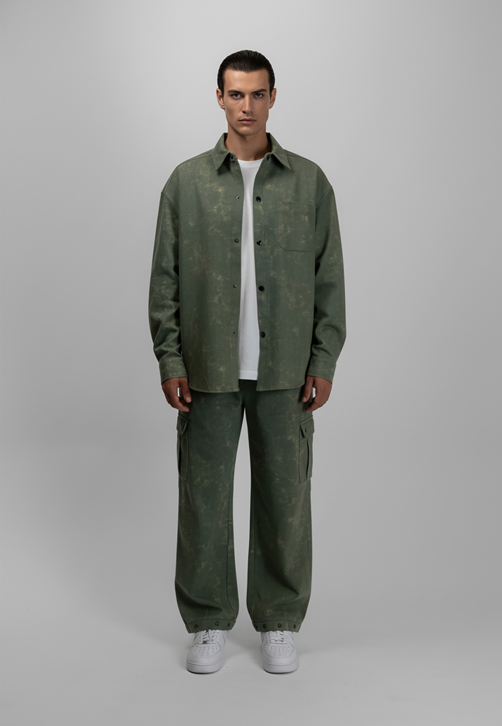 Джинсы Cargo Forest Man (Light Green)