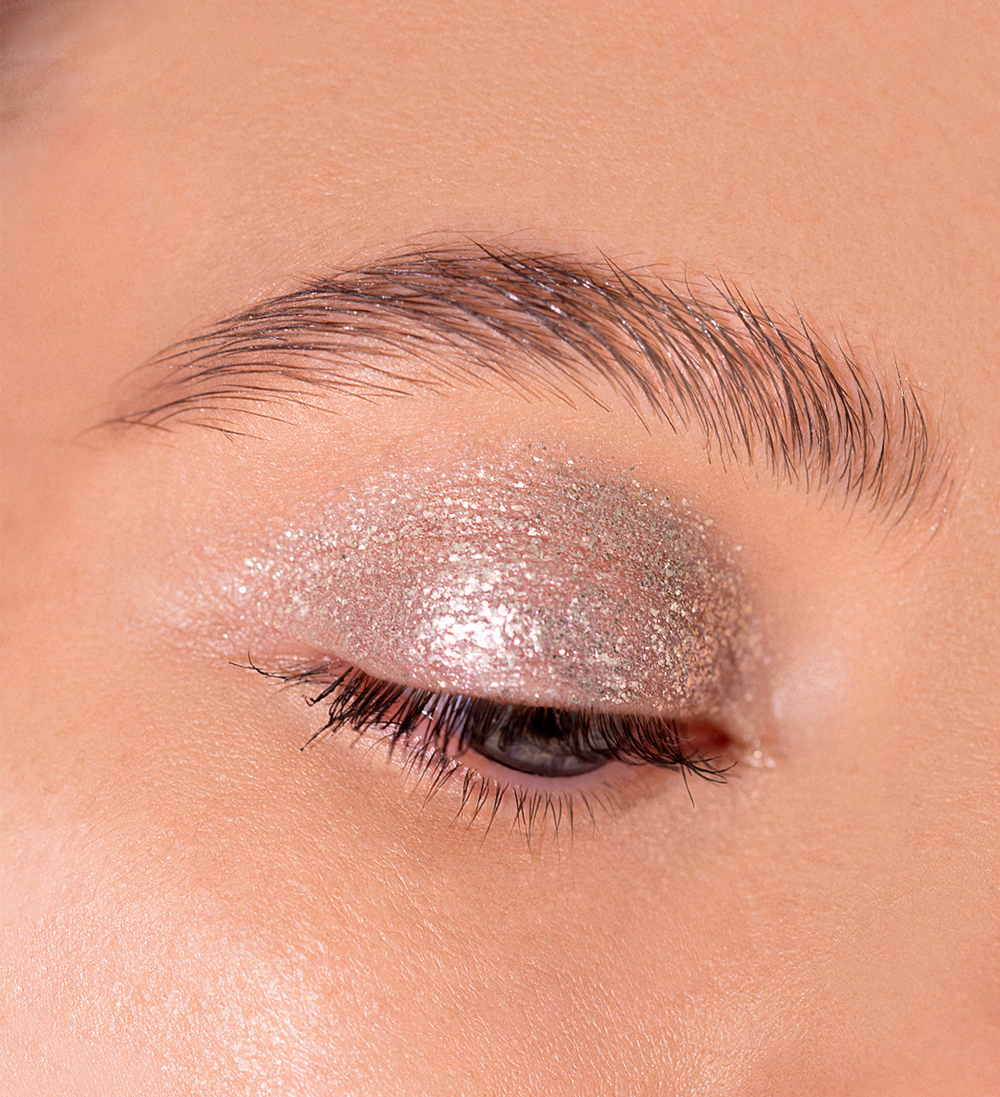 LuxVisage Тени для век ЖИДКИЕ 301 тон Silver Rain Glitter Rock 3 мл