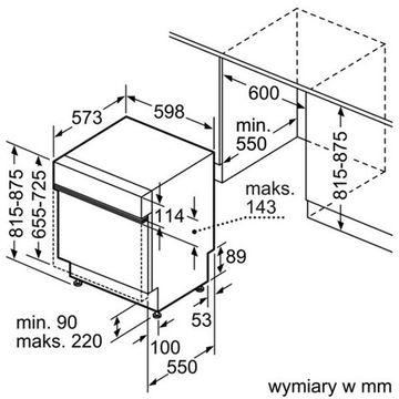 Встраиваемая посудомоечная машина Bosch SMI 50D35