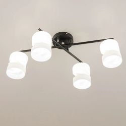 Citilux Нильс CL132145 Люстра потолочная Чёрная