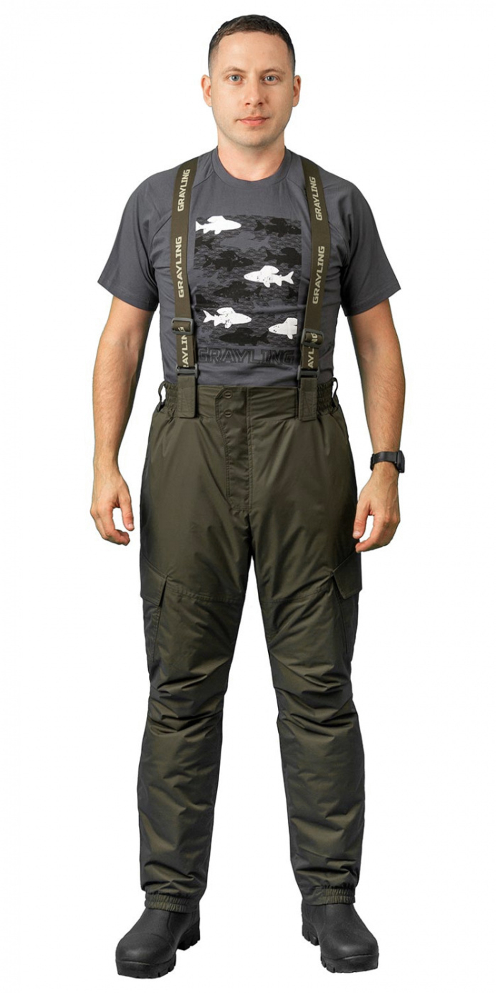 Костюм демисезонный Grayling "Скат -15" (Таслан, Хаки)
