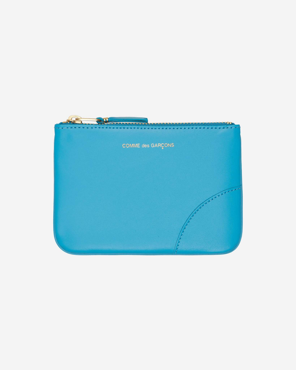 Comme Des Garçons Wallet Клатч Classic Line На Молнии Синий