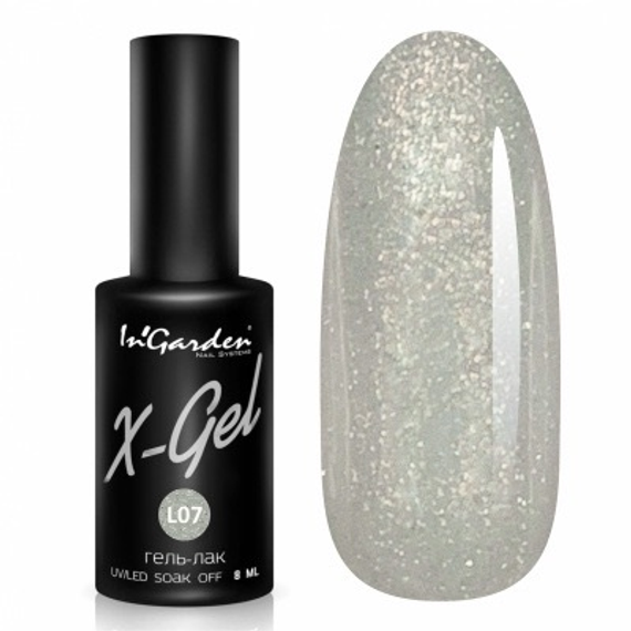 Гель-лак X-Gel лимитированная коллекция N° L 7, 8 мл