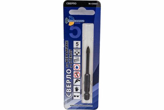 Сверло по керамике 5 мм