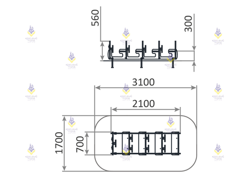 Игровой комплекс «Веселый поезд»