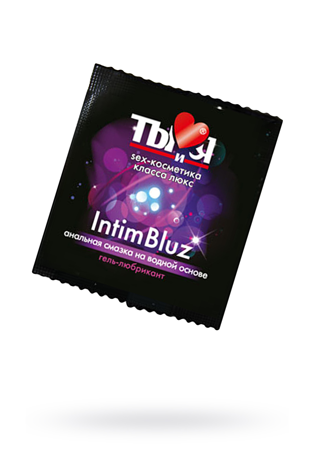 Гель-лубрикант Ты и Я "Intim Bluz" анальный 4 г, 20 шт в упаковке