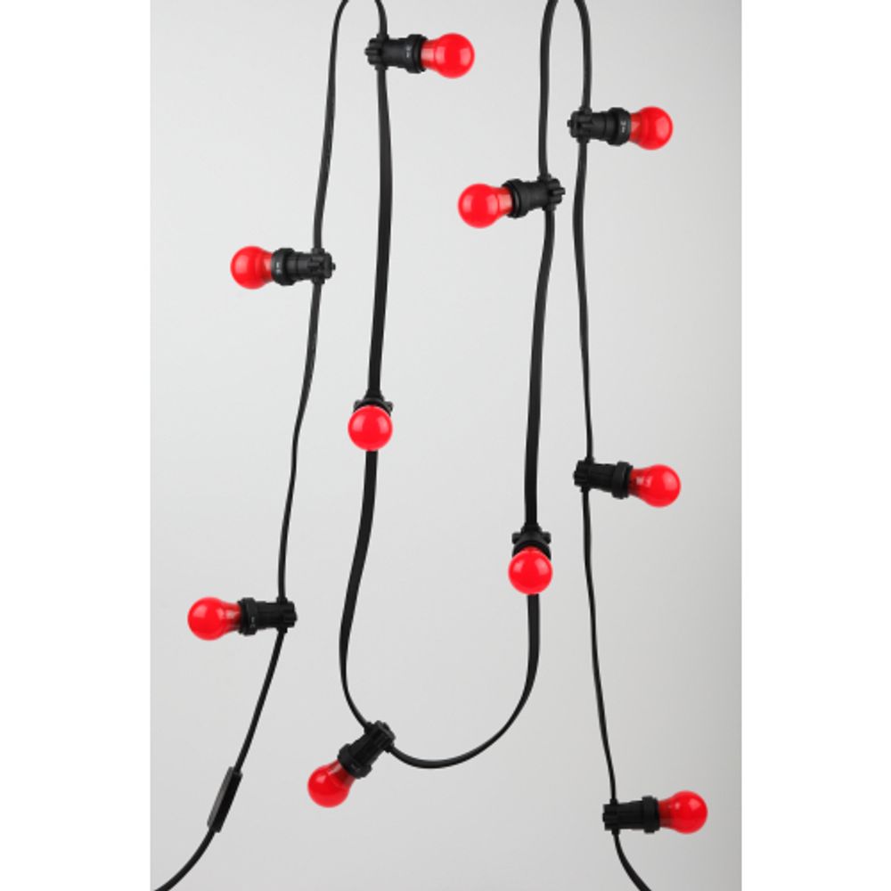 Лампа светодиодная ЭРА STD ERARL50-E27 3Вт груша красный для белт-лайт Е27