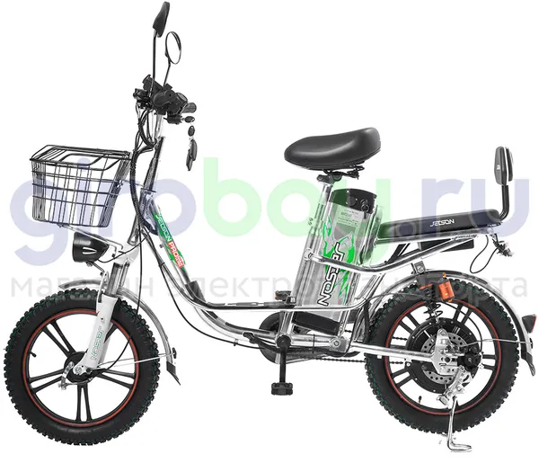 Электровелосипед Jetson Pro Max Ultra Plus Silver (60V/21Ah) 2024 года фото №2
