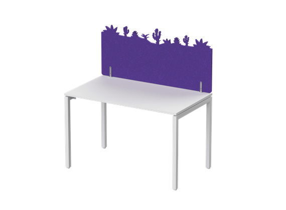 Экран фронтальный / боковой, с декором &quot;Пустыня Чихуахуа&quot;, без фурнитуры 70х1,2х60