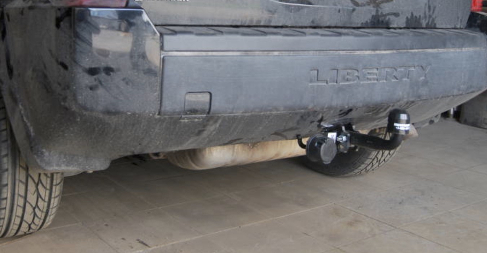 Фаркоп для Jeep Compass 2006-2017, Jeep Liberty 2006-2016 Тип шара: A. Нагрузки: 1500/75 кг, JW 02