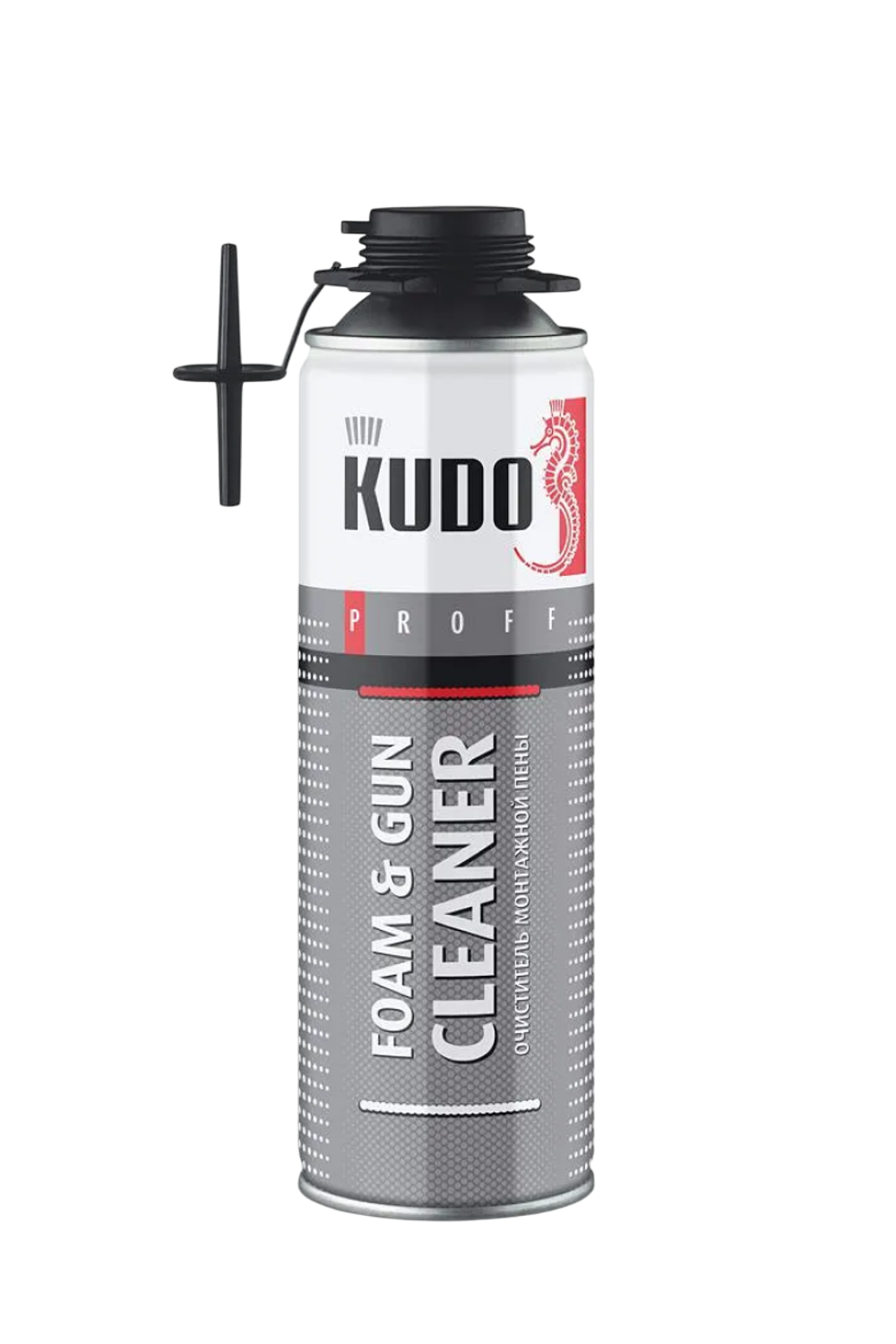 Очиститель монтажной пены "KUDO PROFF" 650мл/456г