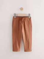 Брюки для мальчика Next E60-820, 3 шт., Кирпичный, Молочный, Голубой