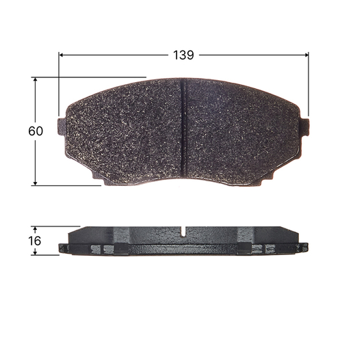 Колодки тормозные дисковые Avantech передние (противоскрипная пластина в компл.) Заменён на арт. AV433 AV286