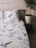 Простынь 1,5 спальная хлопок