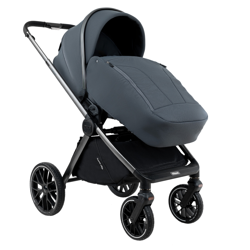 Коляска 2 в 1 Pituso Mayla Plus Graphite/Graphite