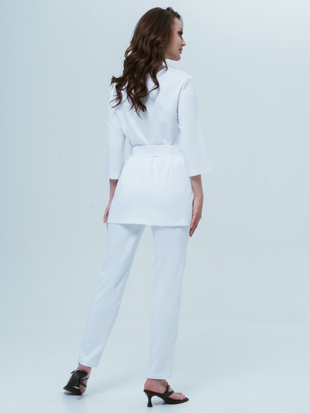 Блуза медицинская женская | Бл-375 3/4 либерти люкс