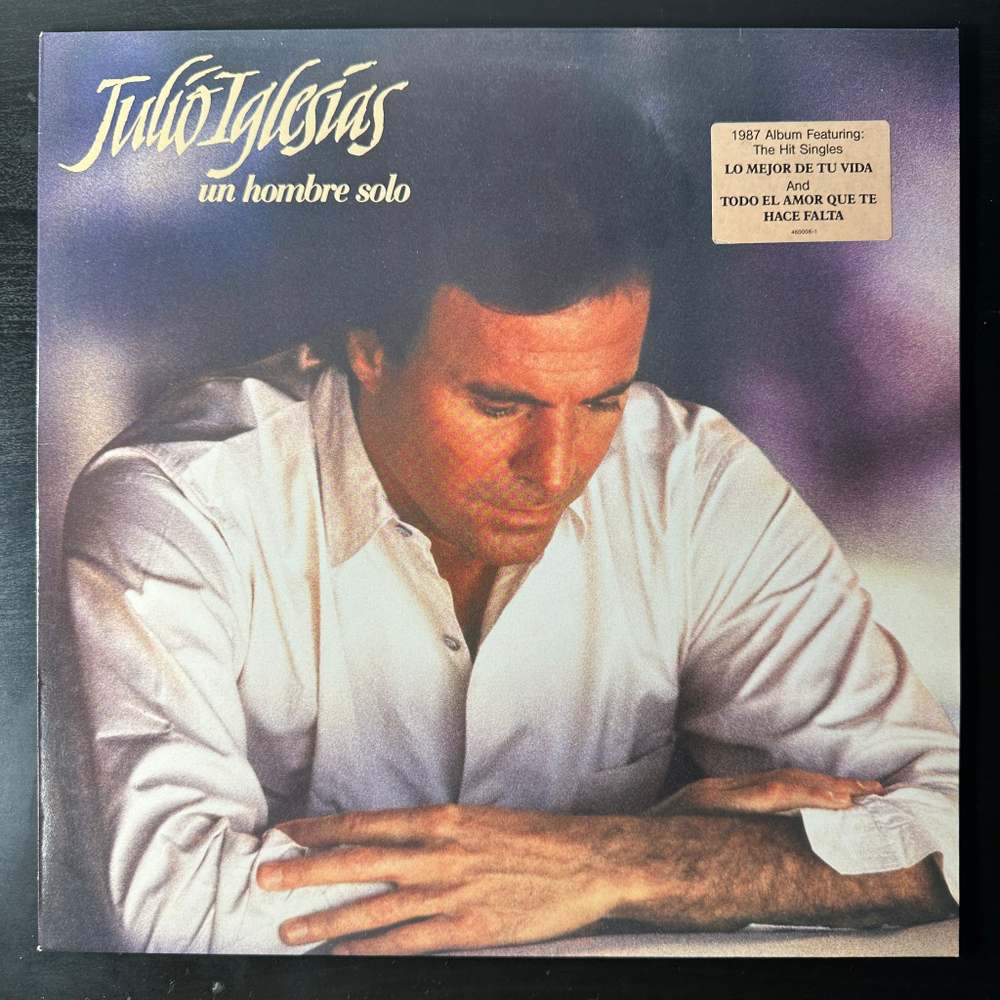 Julio Iglesias ‎– Un Hombre Solo (Голландия 1987г.)