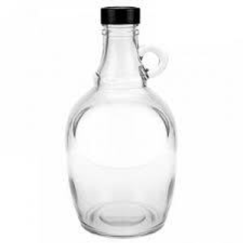 Бутылка с ручкой "Гера" 2 литра, белая с крышкой