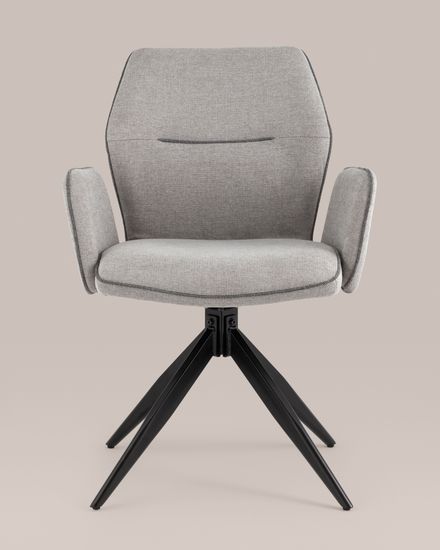 Стул обеденный Dorn серый  поворотный