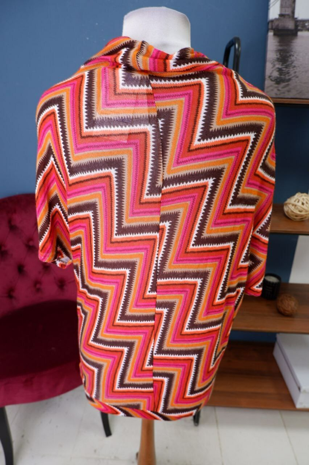 Блузка Deniza с принтом 48 размер, новая