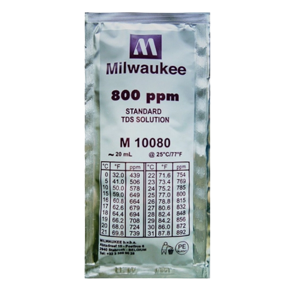 Milwaukee Калибровочный раствор 800 ppm 20 мл.