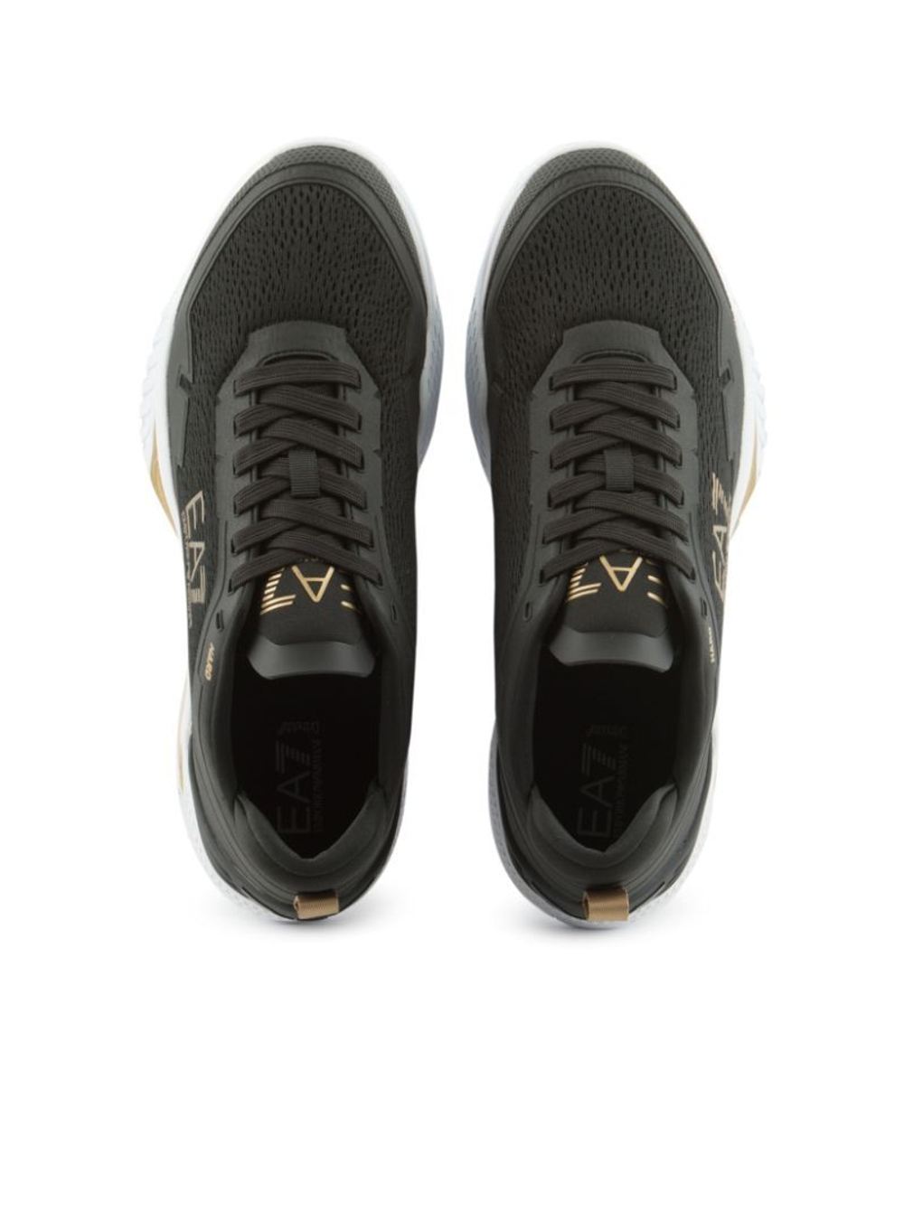 Женские Кроссовки теннисные EA7 Unisex Woven Sneaker - черный