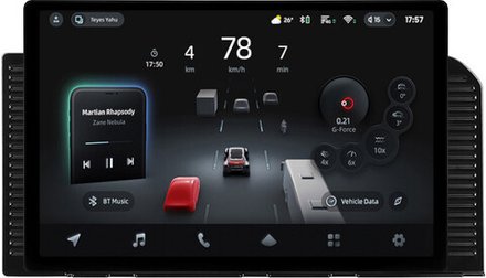 Магнитола для Toyota Land Cruiser Prado 250 2023+ (без 360) - Teyes CC4-PRO монитор 13" 2K QLED на Android 13, Snapdragon 778G, 8+128, AI, CarPlay, DSP, 4G SIM-слот