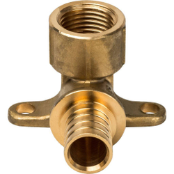 Угольник настенный с креплением 20xRp 1/2"