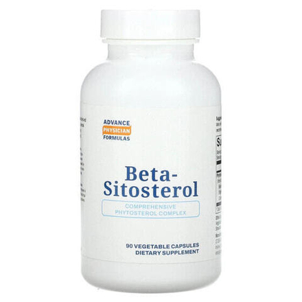Растительные экстракты и настойки Advance Physician Formulas, Inc., Бета-ситостерол, 200 мг, 90 растительных капсул