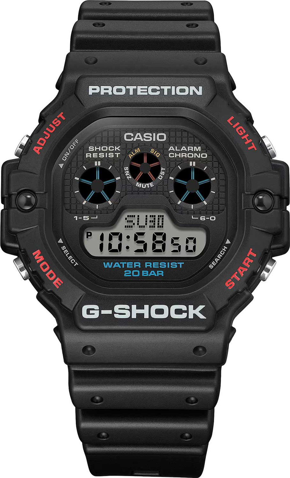 Мужские наручные часы Casio G-Shock DW-5900U-1