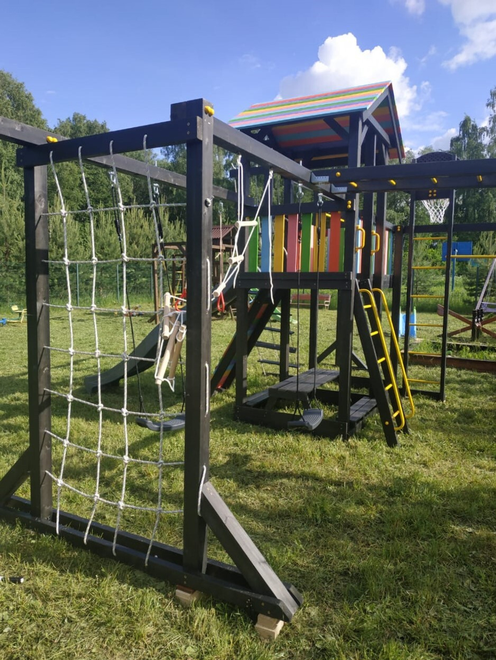 Детская площадка Савушка 2 (BLACK EDITION)