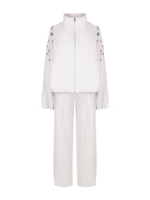 Костюм DROPS с брюками, меланж