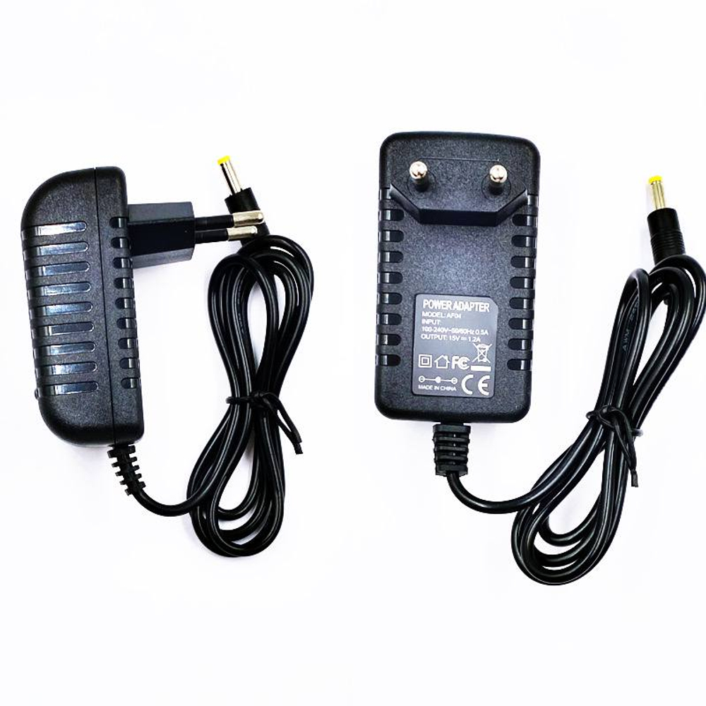 Блок питания 15V, 1,2A (4,0*1,7) для станции Яндекс мини 2 Черный