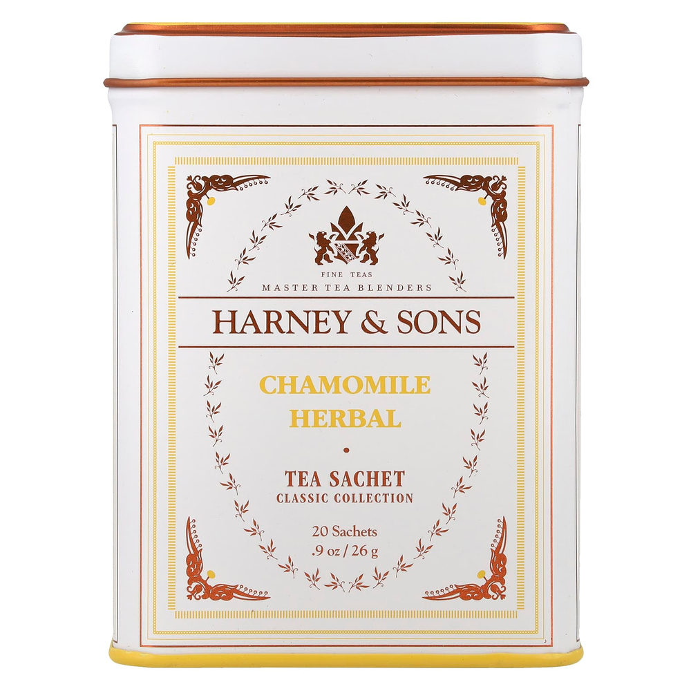 Harney & Sons, Classic Collection, ромашка, 20 пакетиков, 26 г (0,9 унции)