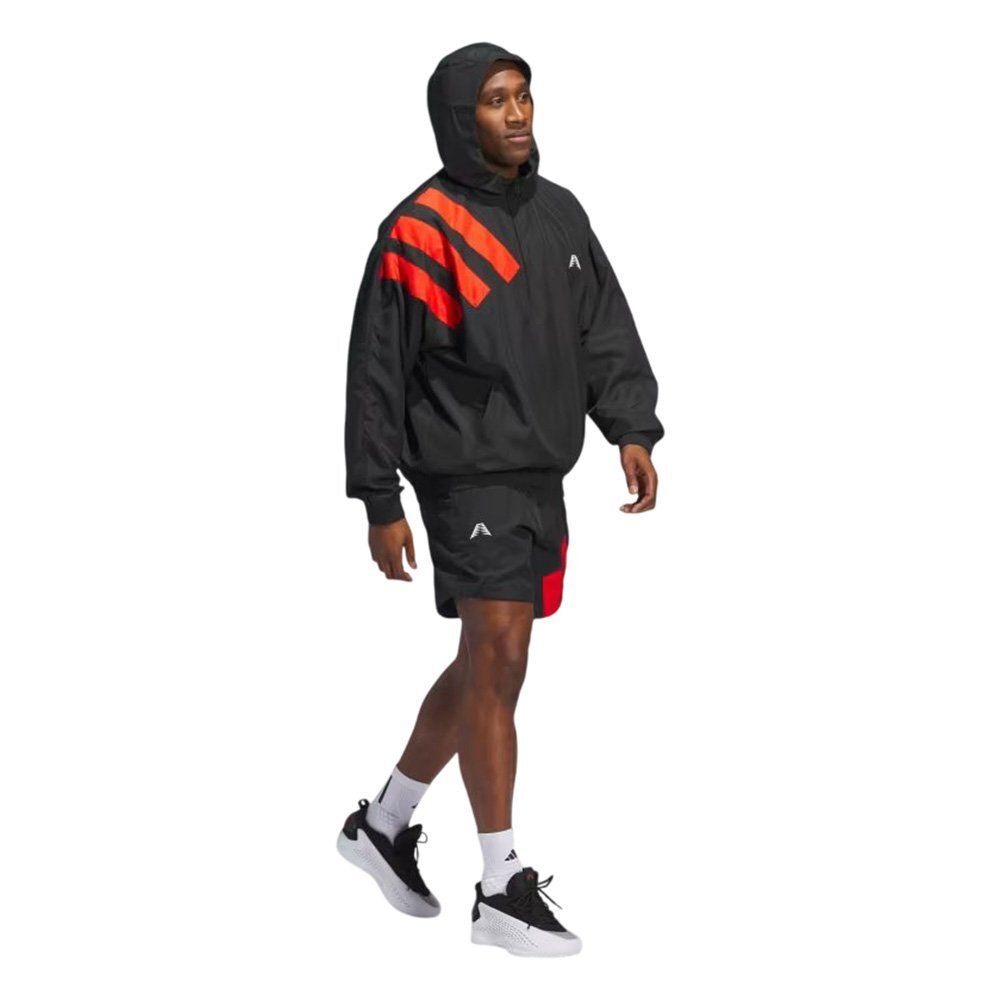 Толстовка adidas Anthony Edwards Anorak Pullover Black