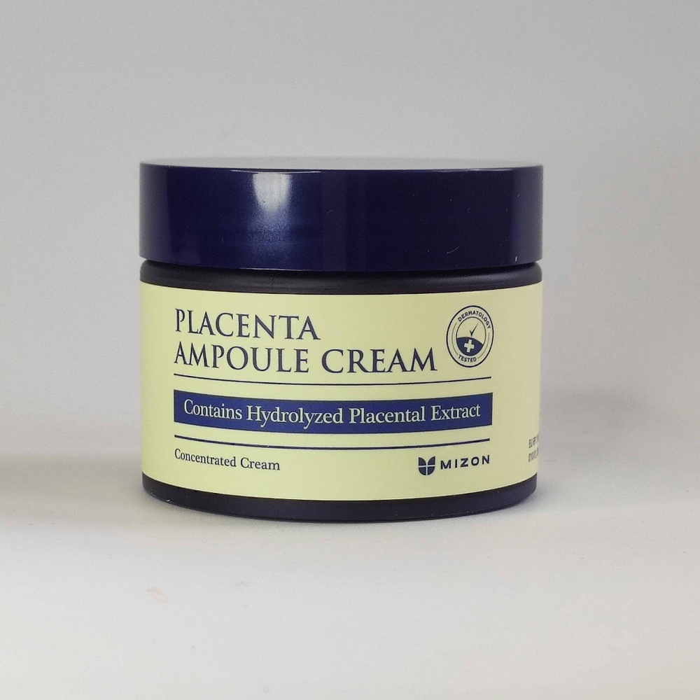 Крем для лица с плацентой MIZON Placenta Ampoule Cream, антивозрастной 50мл