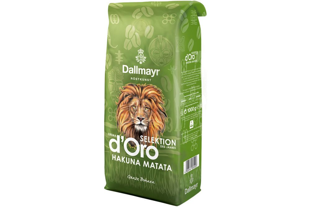 Кофе в зернах Dallmayr Crema D&#39;Oro Hakuna Matata 1 кг