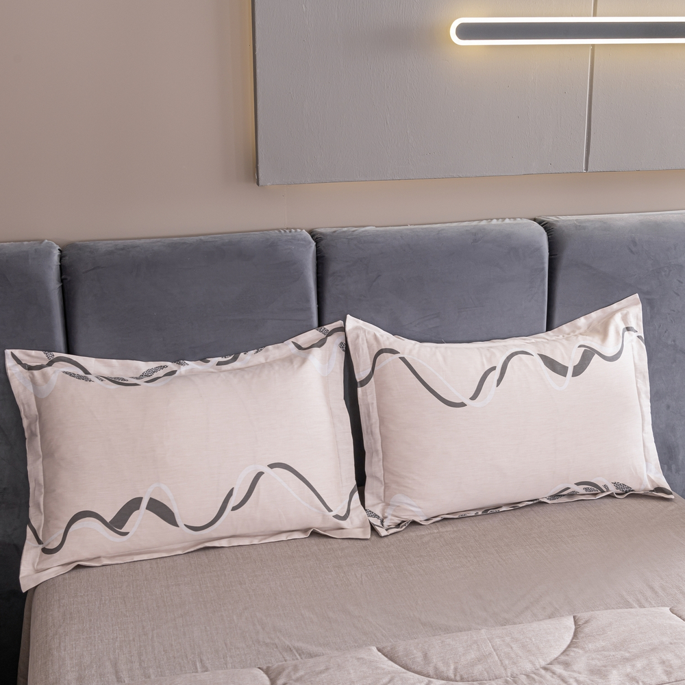 Комплект постельного белья Сатин с Одеялом 100% хлопок 160x80 на резинке OBR152