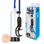 Прозрачная вакуумная помпа с ручным поршнем (Цвет: прозрачный)