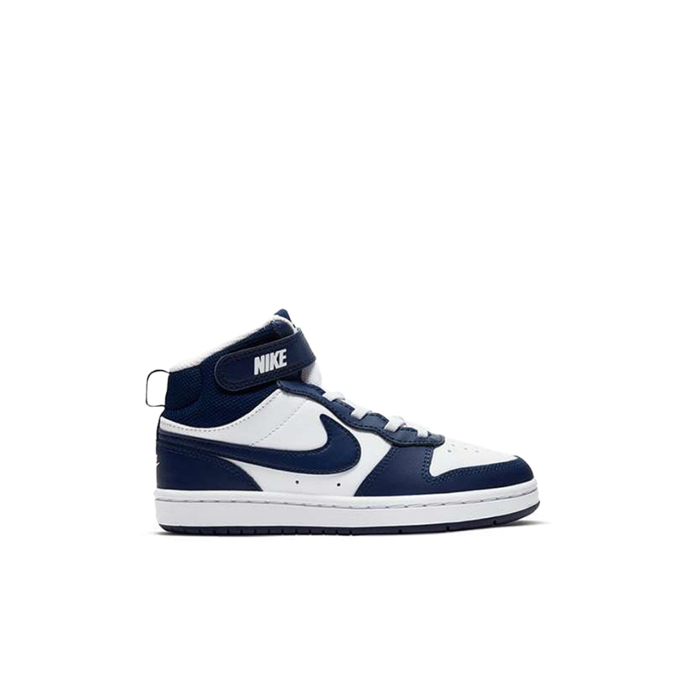 Nike Court Borough Mid 2 PSV White Signal Blue CD7783 107 0 insneaker.ru