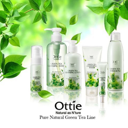 Ottie Green Tea Essence эссенция с зеленым чаем и гиалуроновой кислотой