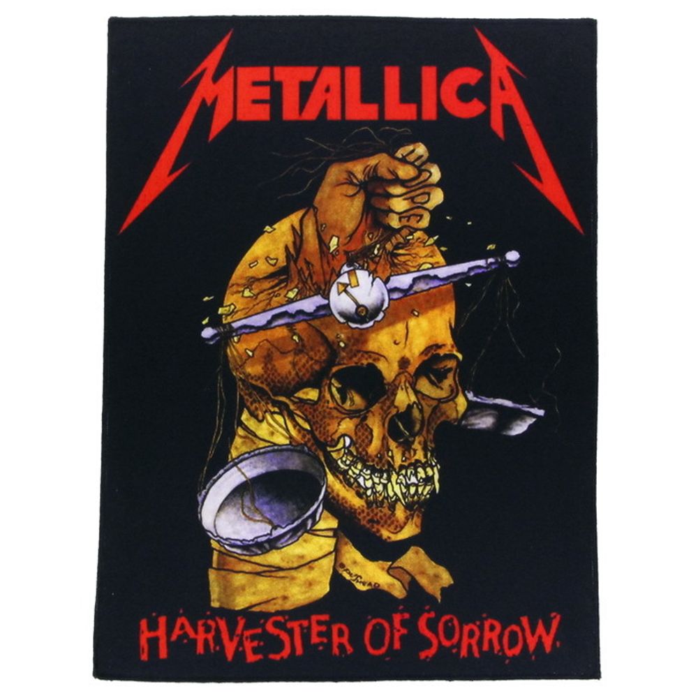Нашивка спиновая Metallica Harvester Of Sorrow (229)