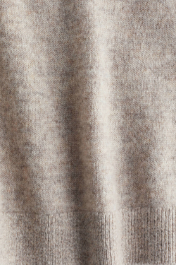 H&M Кашемировый свитер, бежевый меланж