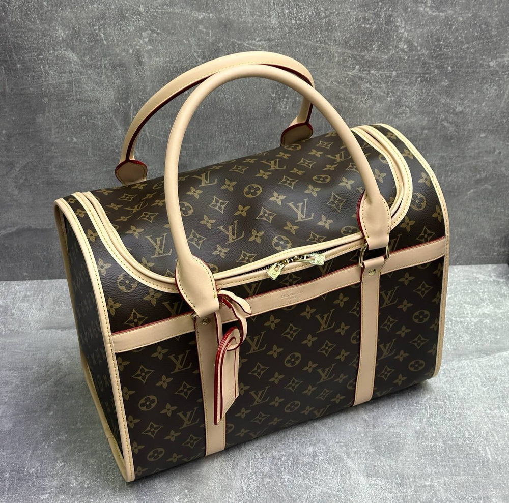 Сумка переноска для кошек и собак Louis Vuitton