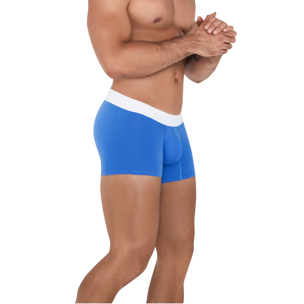 Мужские трусы хипсы синие Clever Moda TETHIS TRUNKS 150807