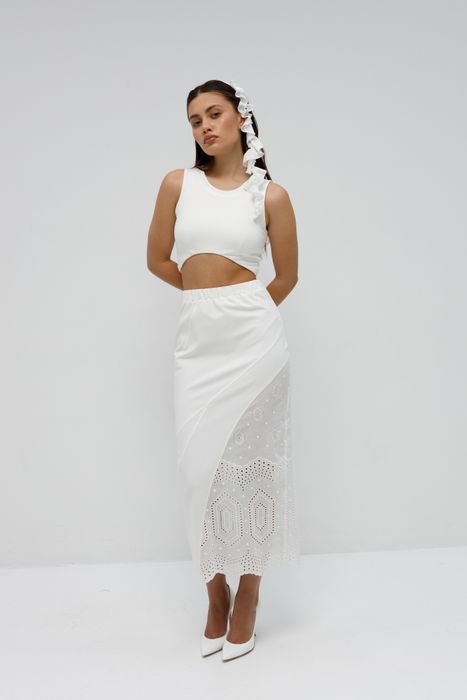 ЮБКА АМОЛИ МОЛОЧНЫЙ