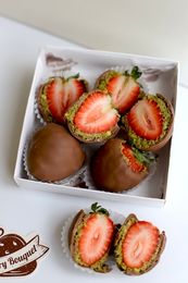 дубайская клубника в дубайском шоколаде