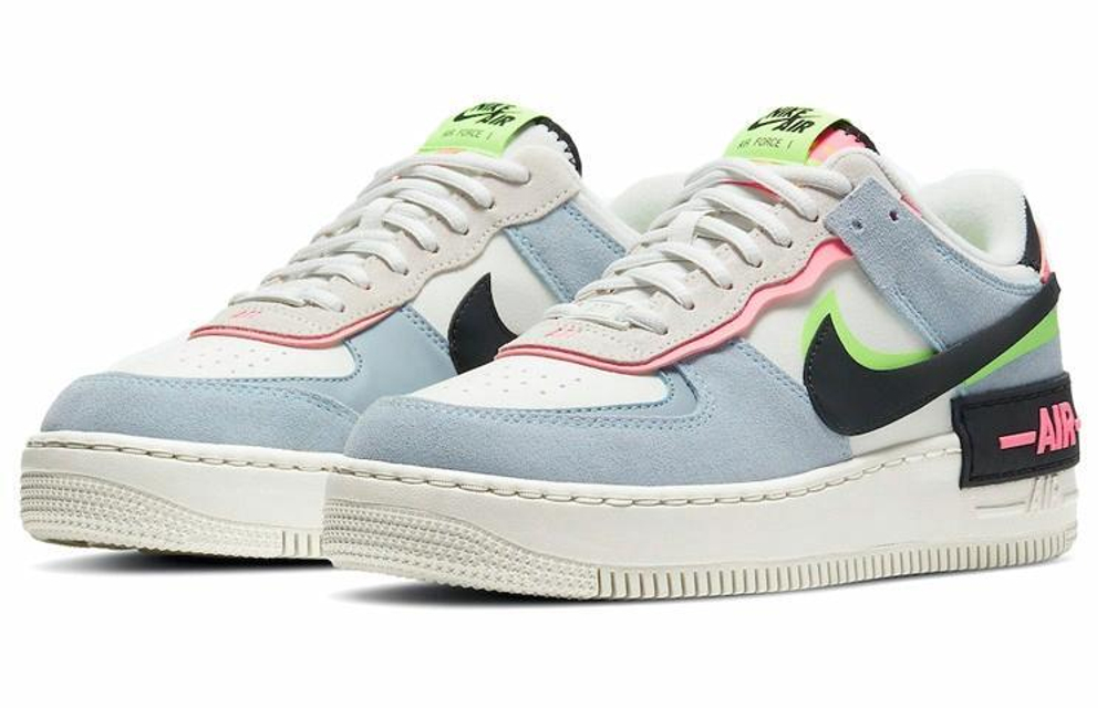 Кроссовки Nike Air Force 1 Low Shadow "Sunset Pulse" (Женская размерная сетка)
